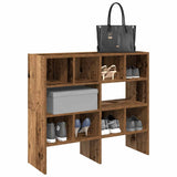 vidaXL Schoenenrek stapelbaar 89,5x30x40 cm wit