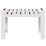 vidaXL Tafelvoetbal Wit 125 x 60,5 x 80 cm Bewerkt hout