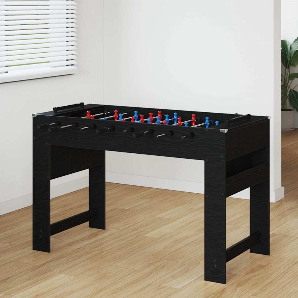 vidaXL Tafelvoetbal Wit 125 x 60,5 x 80 cm Bewerkt hout
