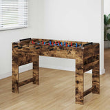vidaXL Tafelvoetbal Wit 125 x 60,5 x 80 cm Bewerkt hout