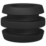 vidaXL Foosball Table Bumpers 16 pcs Black 3 x 3 x 2 cm TPE