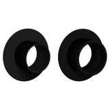 vidaXL Tafelvoetbal Stoppers 10 pcs Zwart 3 x 3 x 1,4 cm HIPS