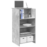 vidaXL Reception Desk White 100x50x103.5 cm Engineered Wood