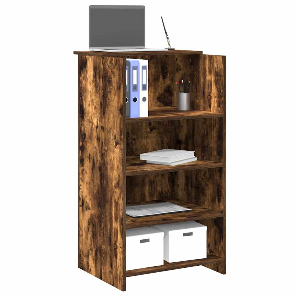 vidaXL Reception Desk White 100x50x103.5 cm Engineered Wood