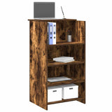 vidaXL Reception Desk White 100x50x103.5 cm Engineered Wood