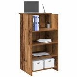 vidaXL Reception Desk White 100x50x103.5 cm Engineered Wood