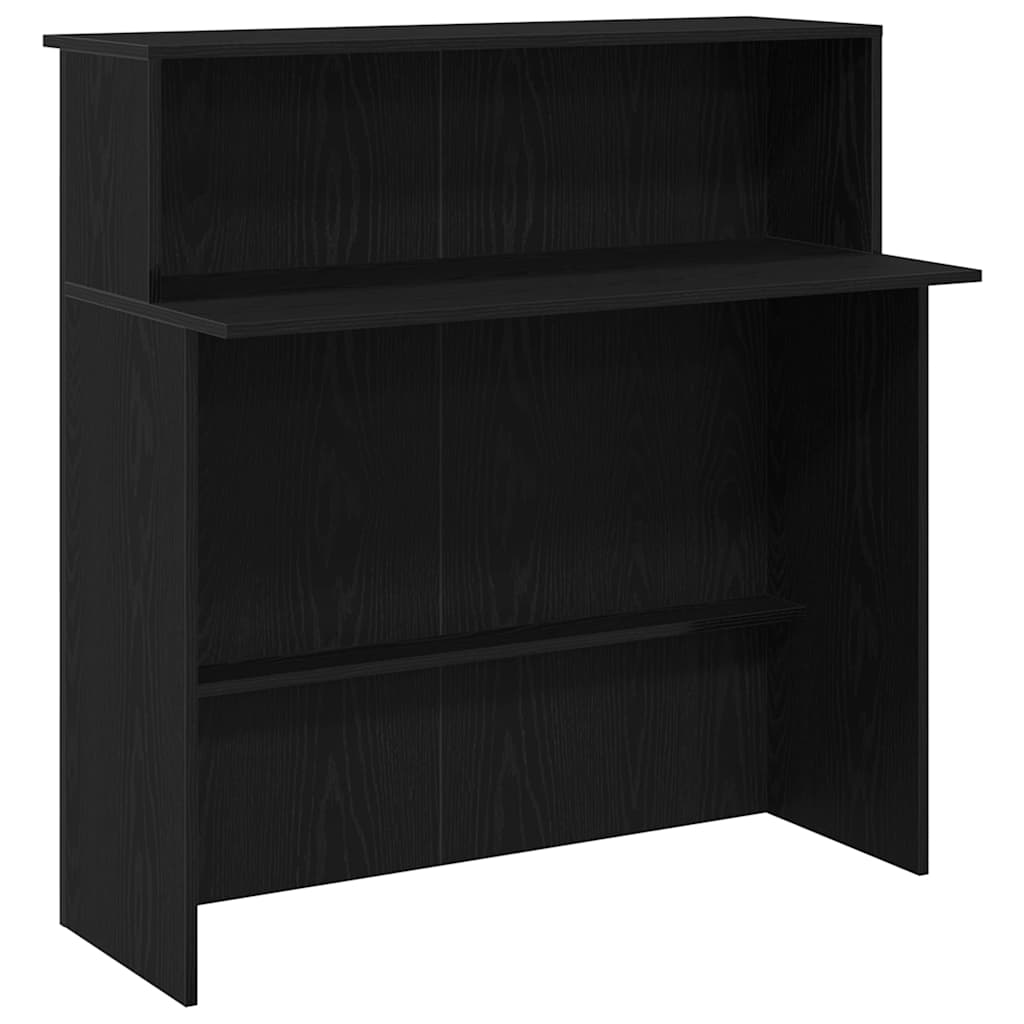 vidaXL Receptiebalie wit 100x50x103,5 cm bewerkt hout