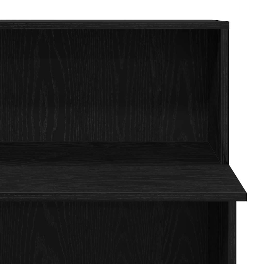 vidaXL Receptiebalie wit 100x50x103,5 cm bewerkt hout