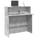 vidaXL Receptiebalie wit 100x50x103,5 cm bewerkt hout