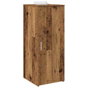 vidaXL Opbergkast wit 40x45x103,5 cm bewerkt hout