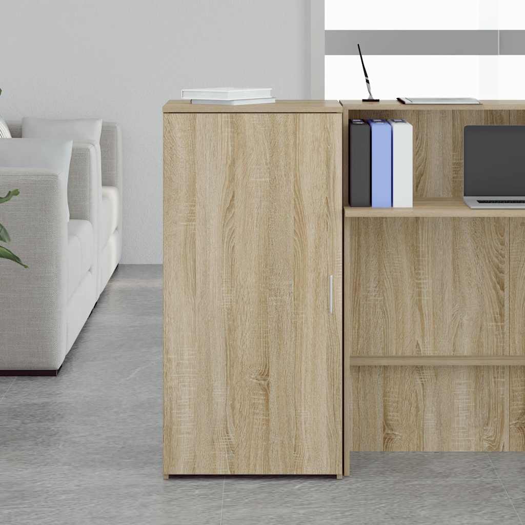 vidaXL Opbergkast wit 40x45x103,5 cm bewerkt hout