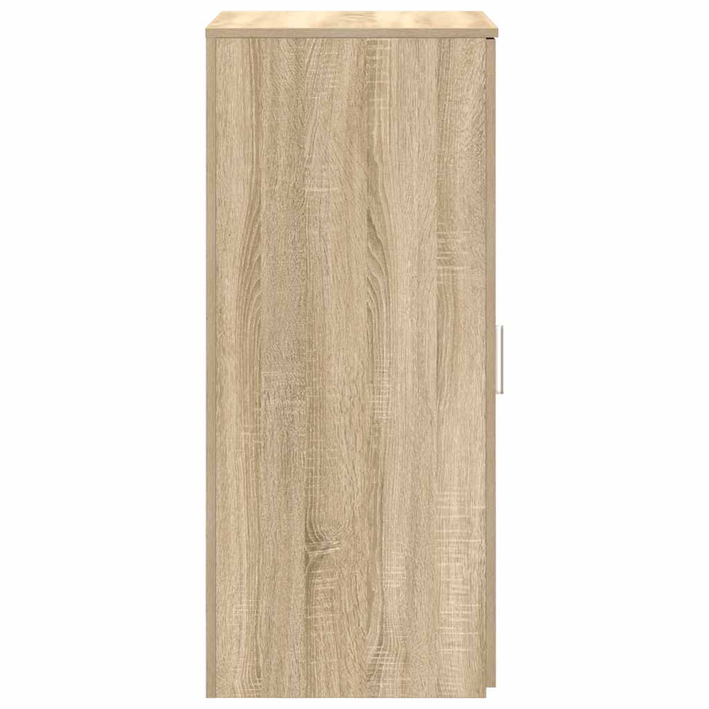vidaXL Opbergkast wit 40x45x103,5 cm bewerkt hout