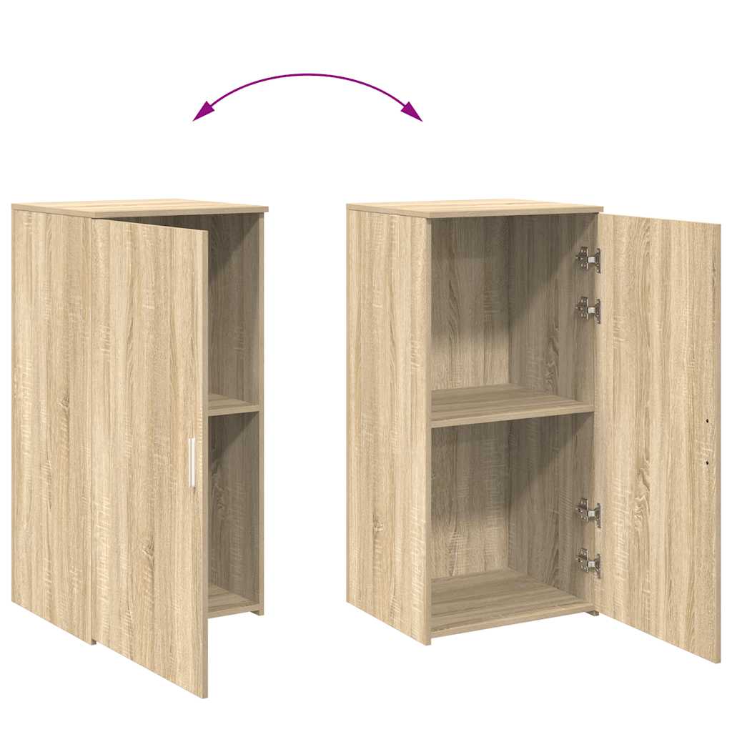 vidaXL Opbergkast wit 40x45x103,5 cm bewerkt hout