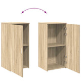 vidaXL Opbergkast wit 40x45x103,5 cm bewerkt hout