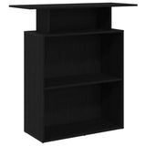 vidaXL Receptiebalie Wit 100x40x104 cm Bewerkt Hout