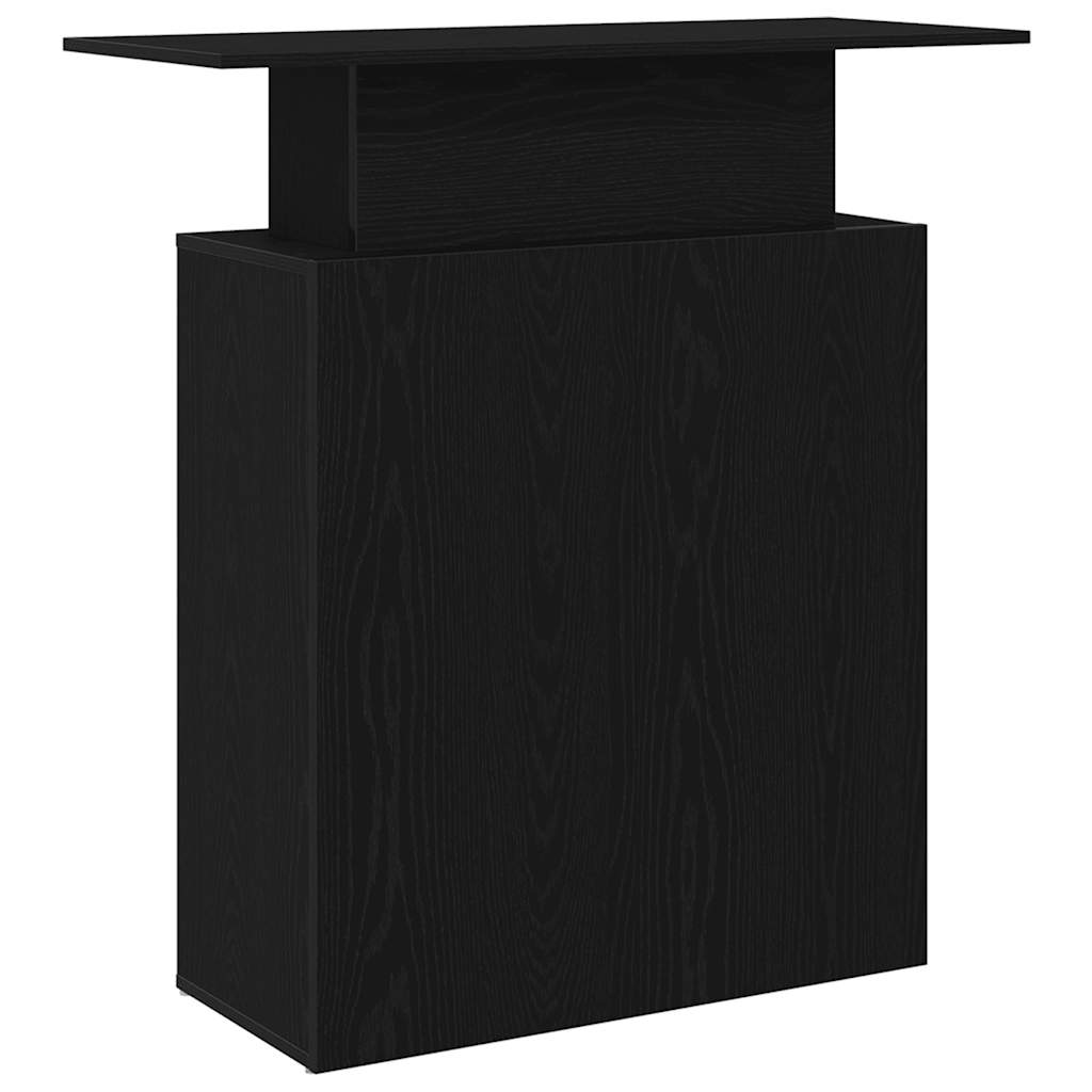 vidaXL Receptiebalie Wit 100x40x104 cm Bewerkt Hout