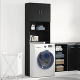 vidaXL Washing Machine Cabinet 64x24x190 cm Engineered Wood White