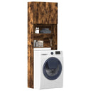 vidaXL Washing Machine Cabinet 64x24x190 cm Engineered Wood White