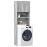 vidaXL Washing Machine Cabinet 64x24x190 cm Engineered Wood White