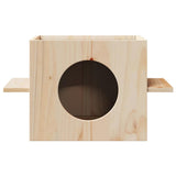 vidaXL Kattenhuis 51x35x30 cm massief grenenhout