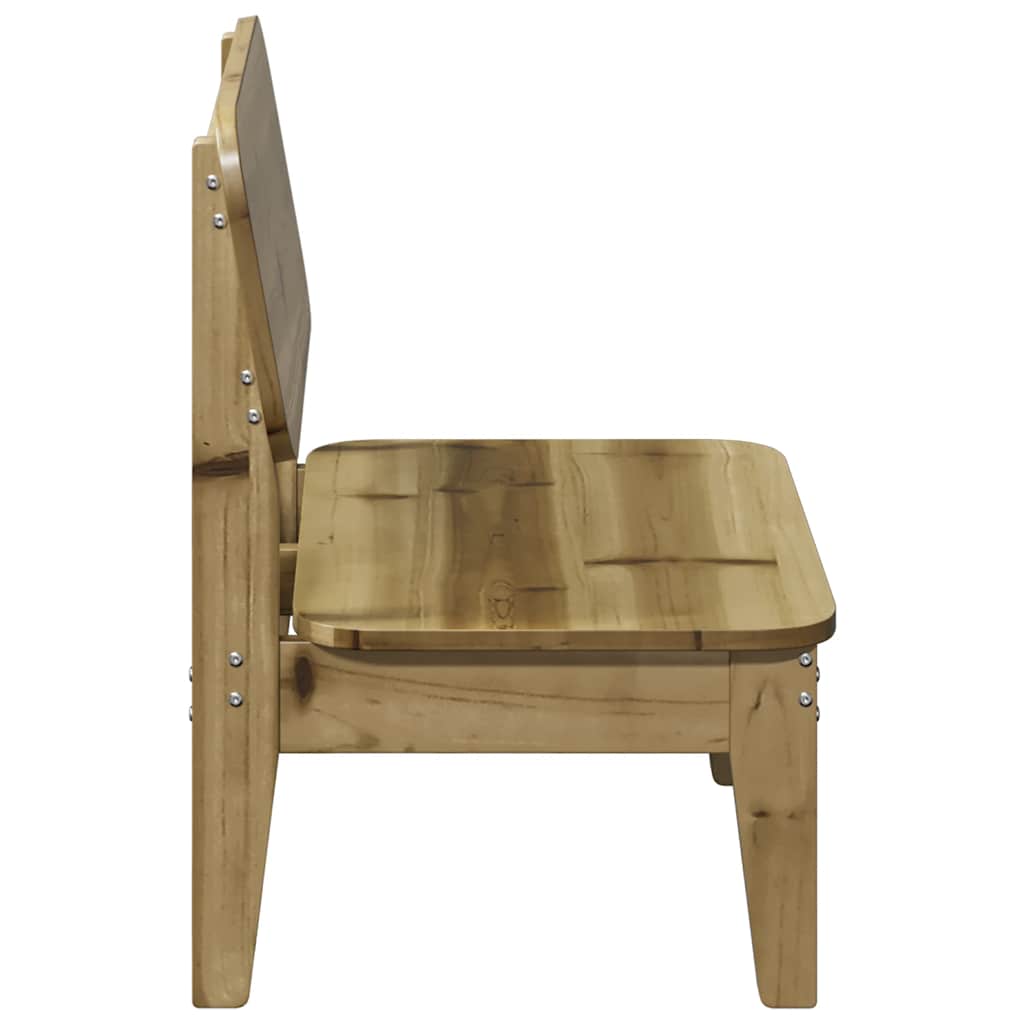 vidaXL Tuinstoel 60x52,5x72 cm massief grenenhout