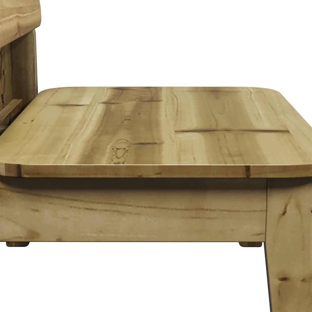 vidaXL Tuinstoel 60x52,5x72 cm massief grenenhout