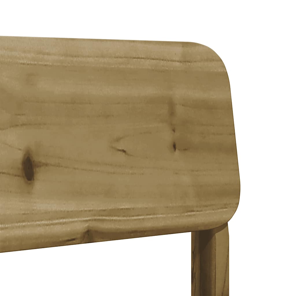 vidaXL Tuinstoel 60x52,5x72 cm massief grenenhout