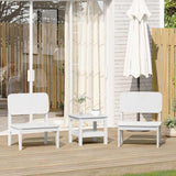 vidaXL Tuinstoel 60x52,5x72 cm massief grenenhout