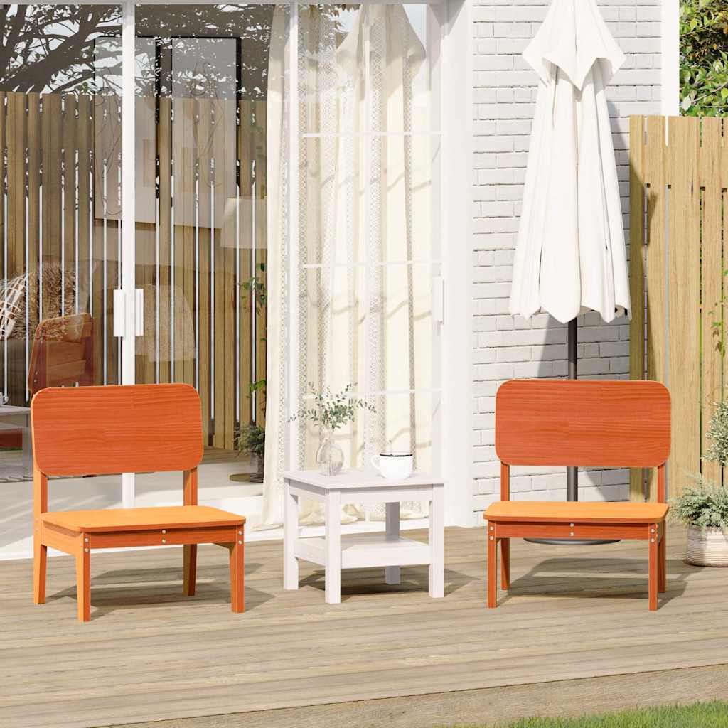 vidaXL Tuinstoel 60x52,5x72 cm massief grenenhout