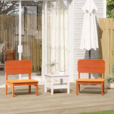 vidaXL Tuinstoel 60x52,5x72 cm massief grenenhout