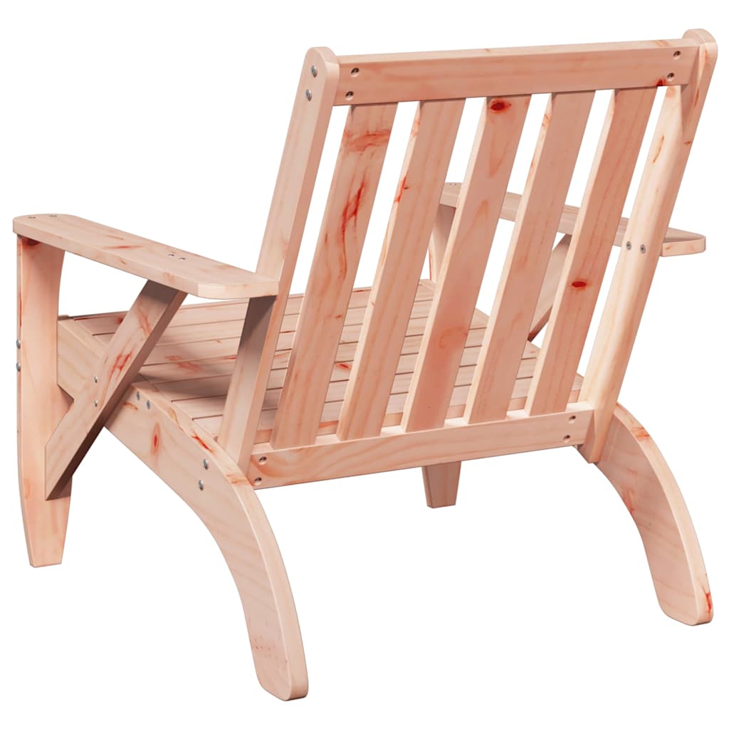 vidaXL Tuinstoel Adirondack 75x77x77 cm massief grenenhout wit