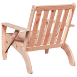 vidaXL Tuinstoel Adirondack 75x77x77 cm massief grenenhout wit