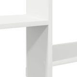 vidaXL Wall Shelf Cube 5 Compartments Engineered Wood White