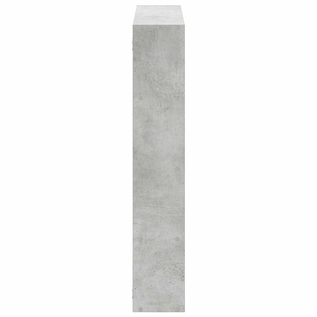 vidaXL Cube Wall Shelf with 12 Compartments Engineered Wood White