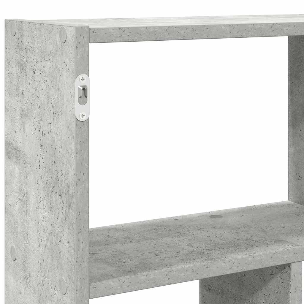 vidaXL Cube Wall Shelf with 12 Compartments Engineered Wood White