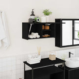 vidaXL Bathroom Wall Cabinet 60x25x30 cm Engineered Wood White