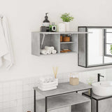 vidaXL Bathroom Wall Cabinet 60x25x30 cm Engineered Wood White