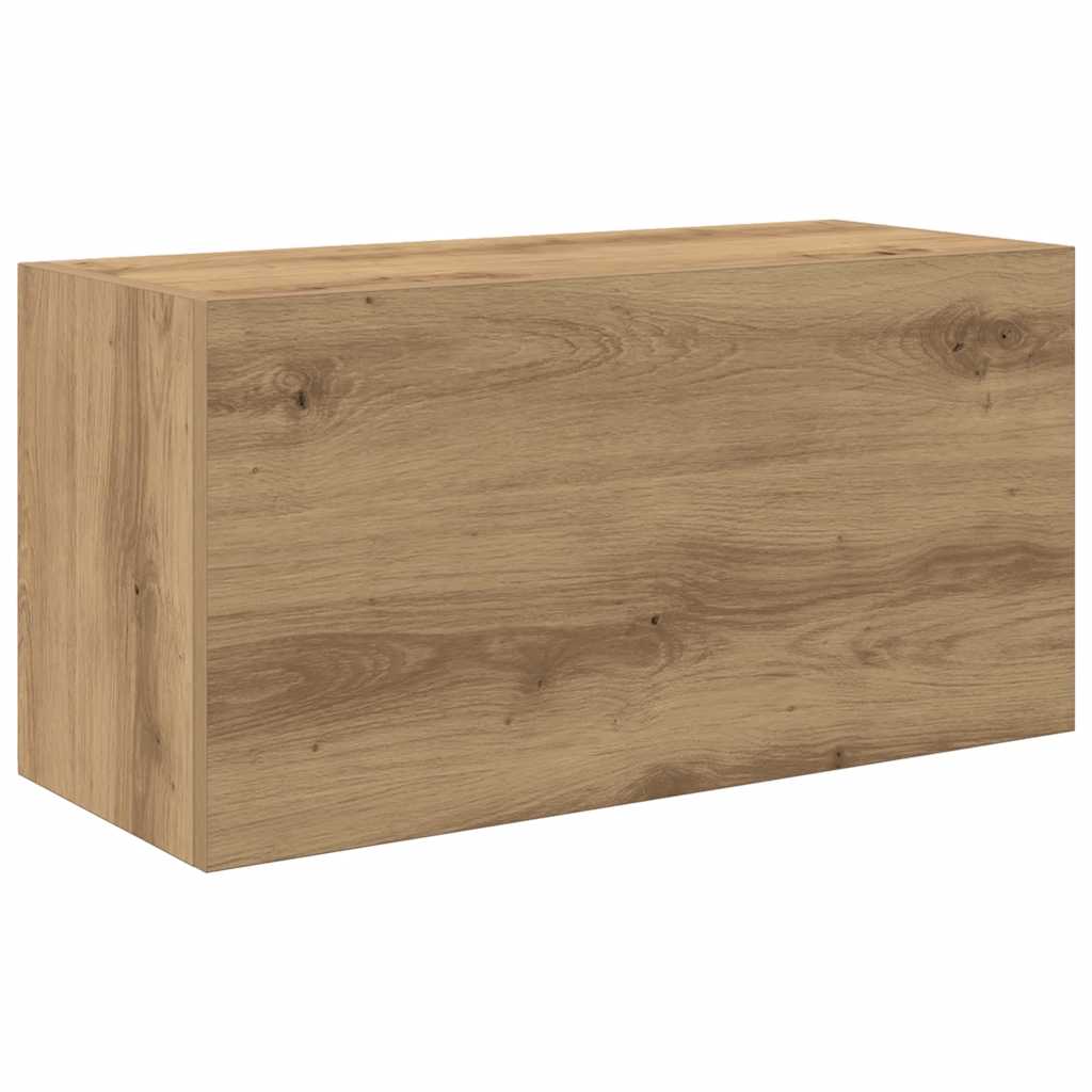 vidaXL Bathroom Wall Cabinet 60x25x30 cm Engineered Wood White