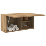 vidaXL Bathroom Wall Cabinet 60x25x30 cm Engineered Wood White