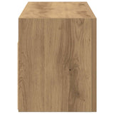 vidaXL Bathroom Wall Cabinet 60x25x30 cm Engineered Wood White