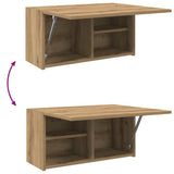 vidaXL Bathroom Wall Cabinet 60x25x30 cm Engineered Wood White