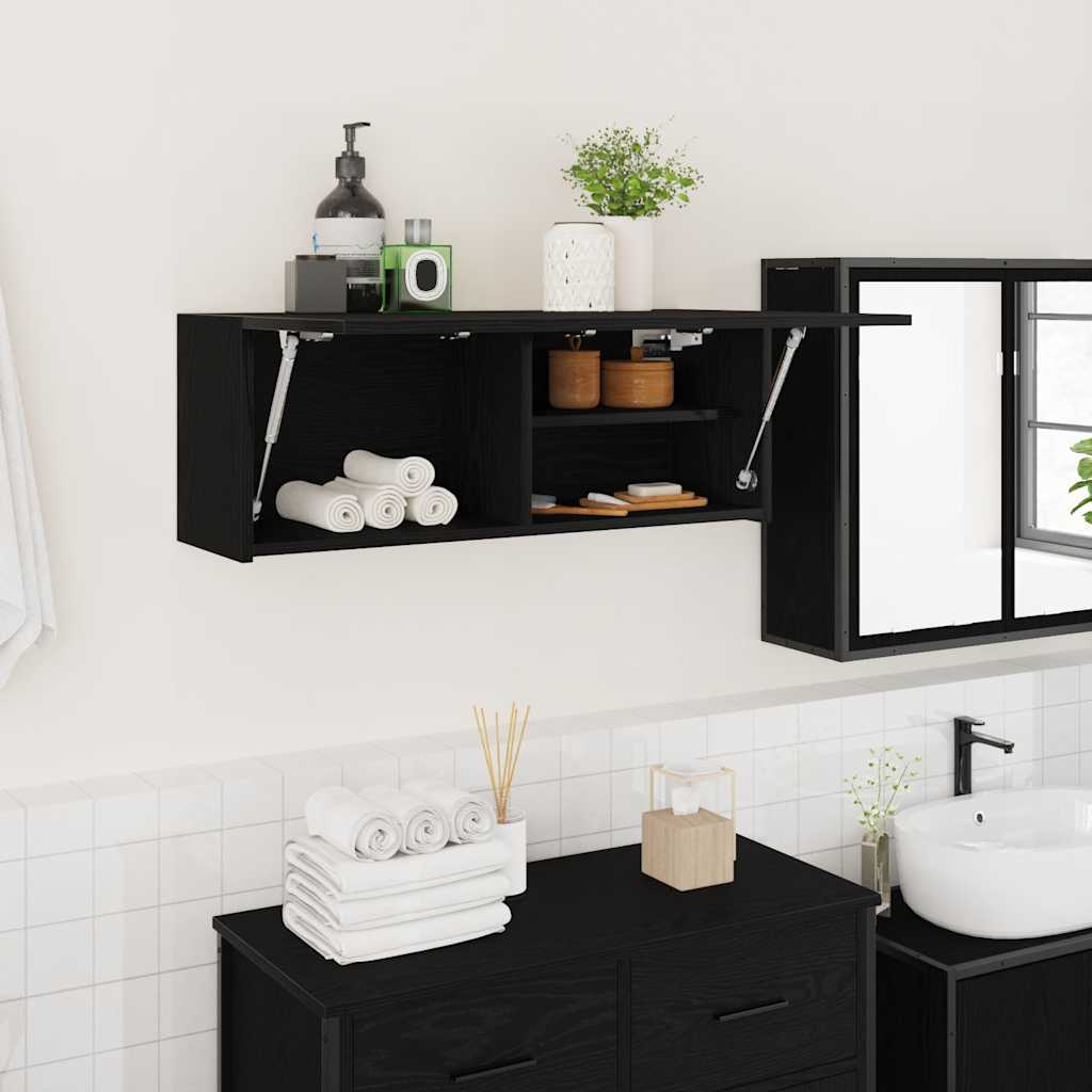 vidaXL Bathroom Wall Cabinet 60x25x30 cm Engineered Wood White