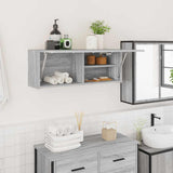 vidaXL Bathroom Wall Cabinet 60x25x30 cm Engineered Wood White