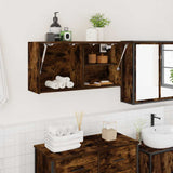 vidaXL Bathroom Wall Cabinet 60x25x30 cm Engineered Wood White