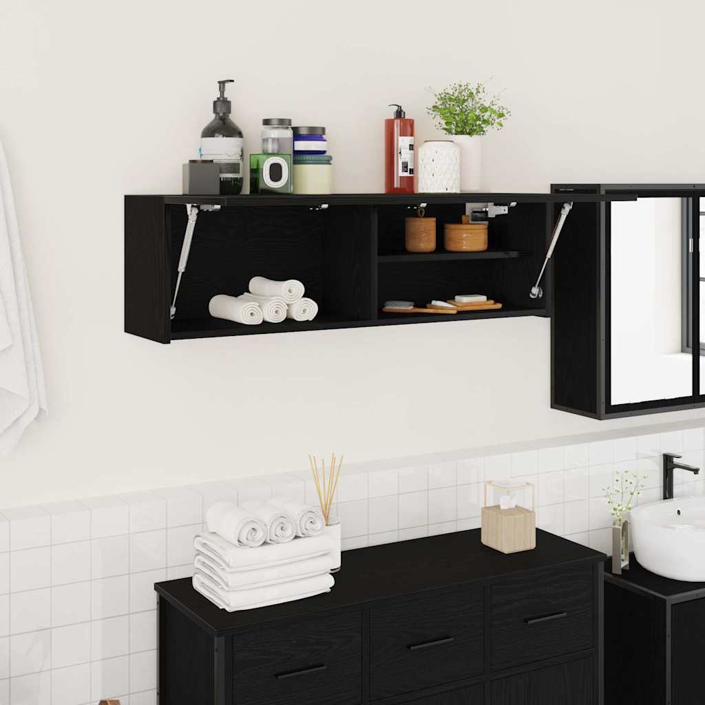 vidaXL Bathroom Wall Cabinet 60x25x30 cm Engineered Wood White