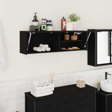 vidaXL Bathroom Wall Cabinet 60x25x30 cm Engineered Wood White