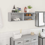 vidaXL Bathroom Wall Cabinet 60x25x30 cm Engineered Wood White