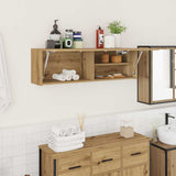 vidaXL Bathroom Wall Cabinet 60x25x30 cm Engineered Wood White