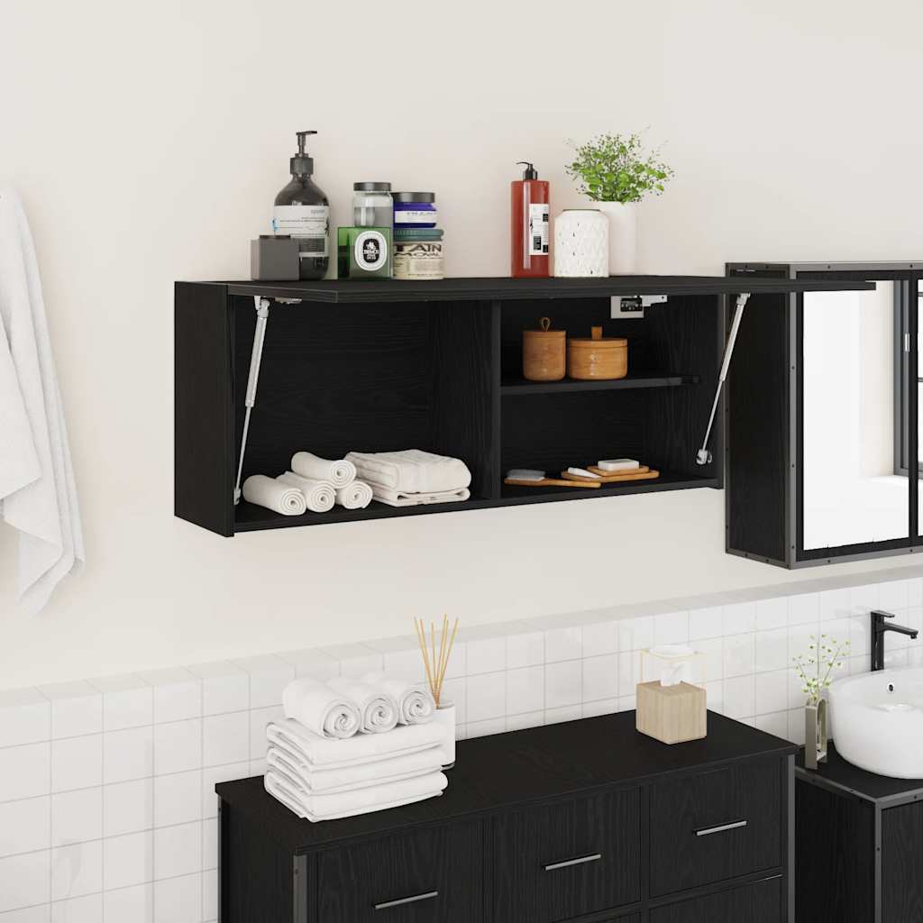 vidaXL Bathroom Wall Cabinet 60x25x30 cm Engineered Wood White