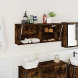 vidaXL Bathroom Wall Cabinet 60x25x30 cm Engineered Wood White